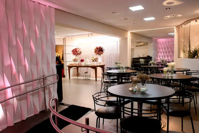 O espaço no Buffet Badallus Club