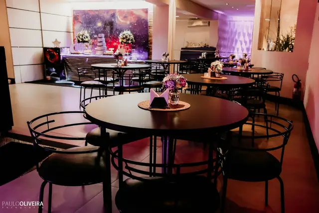 O espaço no Buffet Badallus Club
