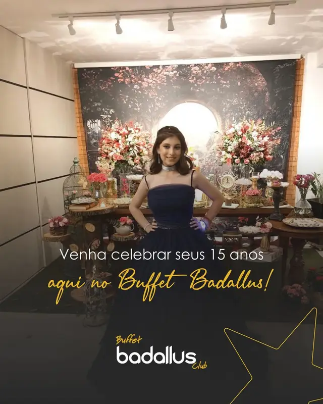 Festas realizadas no Buffet Badallus Club