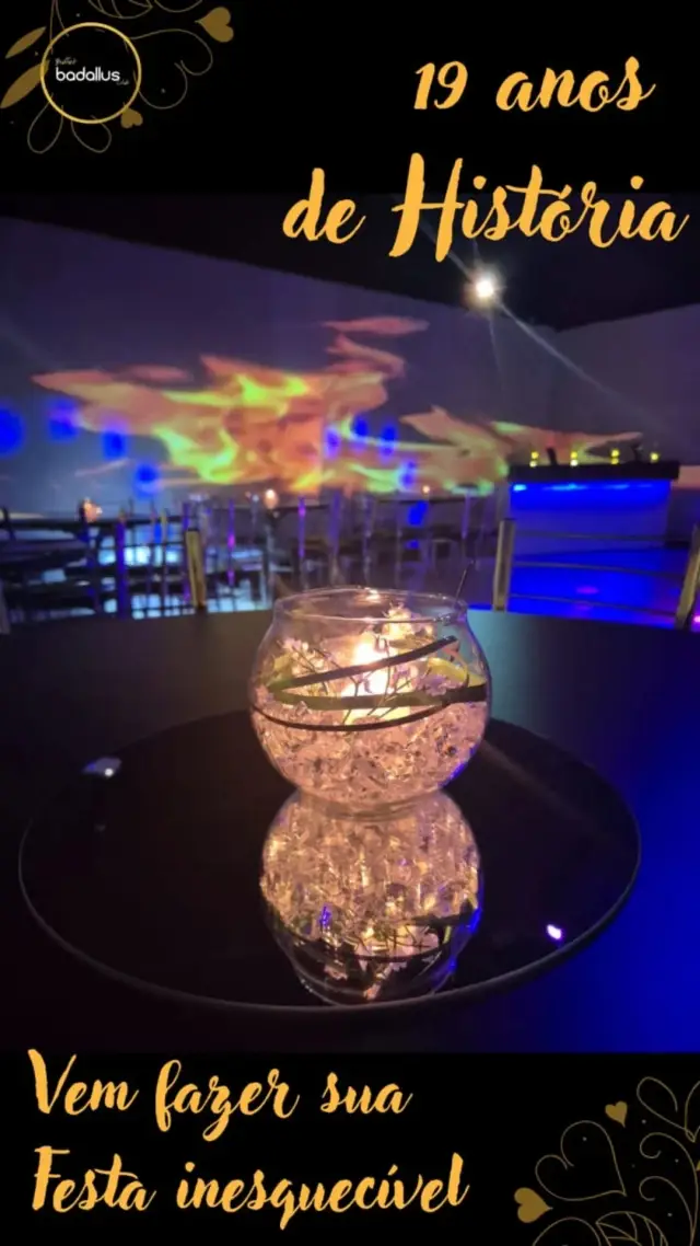 Festas realizadas no Buffet Badallus Club